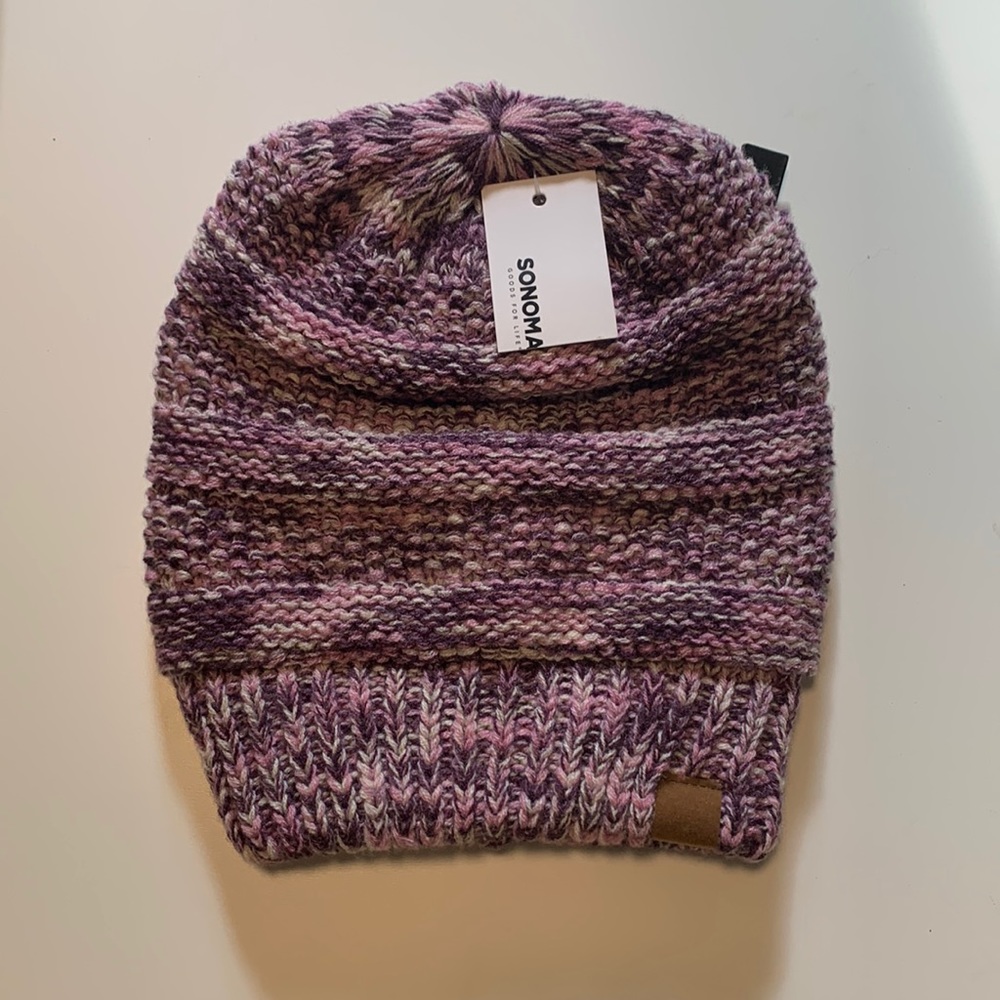 Purple Sonoma winter women’s hat/ beanie